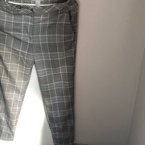 H&M Plaid cute pants